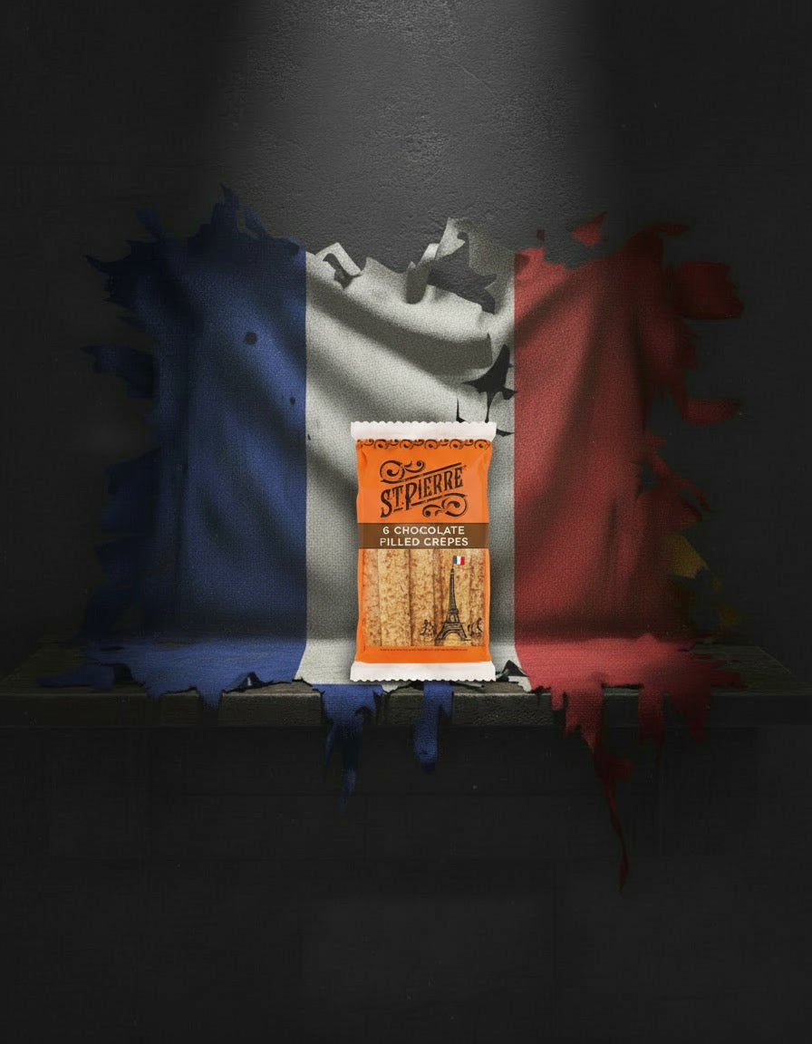 St. Pierre Chocolate Filled Crepes 6 pcs